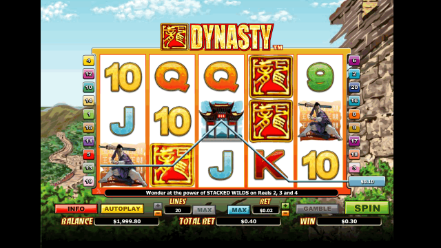 Игровой интерфейс Dynasty 2